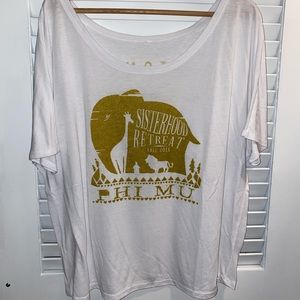Phi Mu Bella and Canvas Sisterhood Retreat Shirt